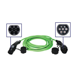 Câble de recharge pour voiture électrique type 2 16 A BLAUPUNKT