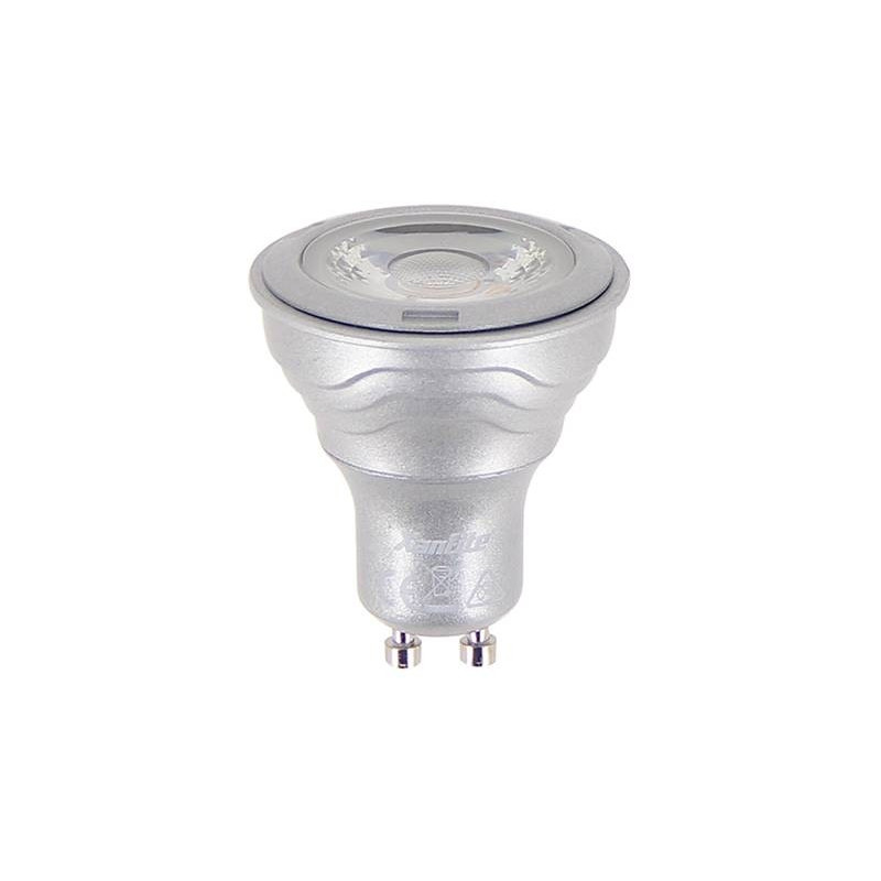 Ampoule spot LED GU10 5,5 W 345 lm blanc chaud dimmable XANLITE