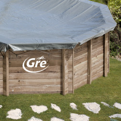 Bâche d'hiver pour piscine Vanille 2 GRE