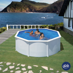 Piscine Fidji Ø 3,5 x 1,2 m GRE