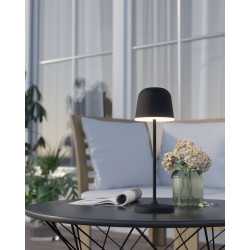 Lampe à poser LED Mannera noire USB 2,2 W EGLO Lampe à poser LED Mannera noire USB 2,2 W EGLO