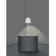 Lampe à poser LED Mannera grise USB 2,2 W EGLO