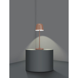 Lampe à poser LED Mannera brune USB 2,2 W EGLO