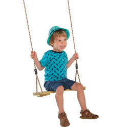 Siège de balançoire en bois 43 x 17 cm