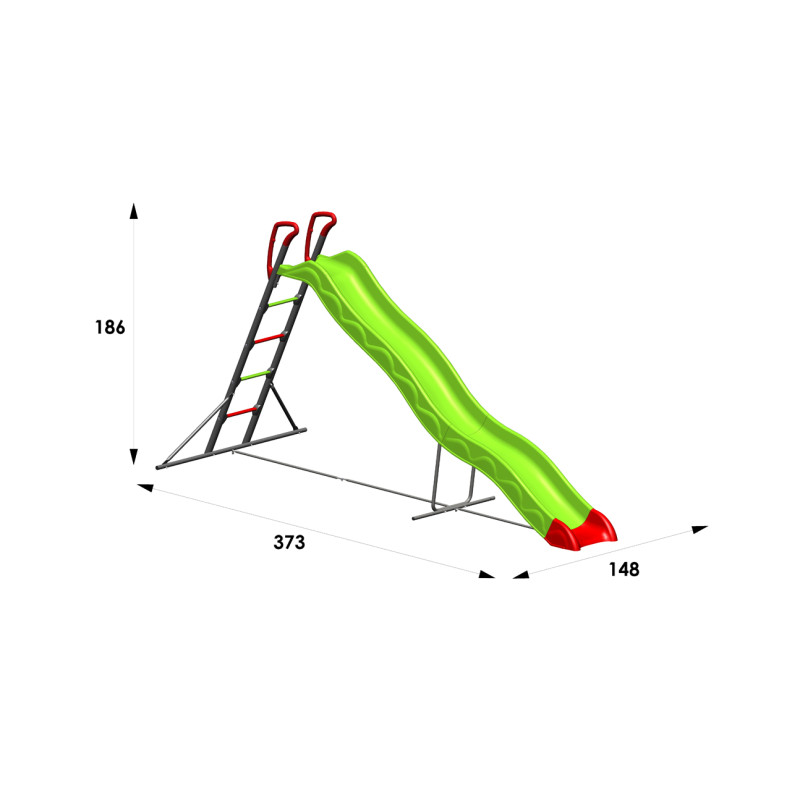 Toboggan Ezar 3,32 m