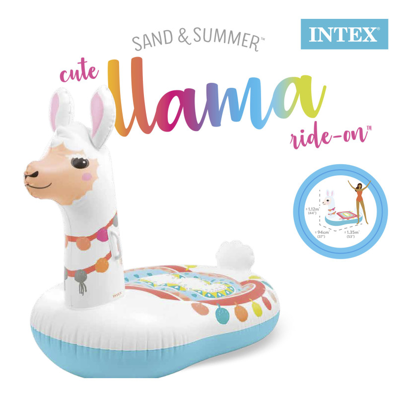 Lama gonflable 135 x 94 x 112 cm INTEX Lama gonflable 135 x 94 x 112 cm INTEX