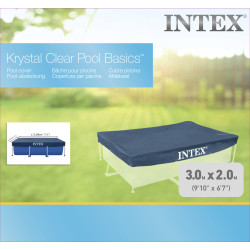 Bâche de protection pour piscine tubulaire de 3 x 2 m INTEX