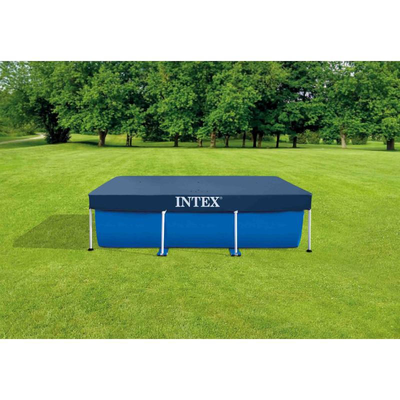 Bâche de protection pour piscine tubulaire de 3 x 2 m INTEX