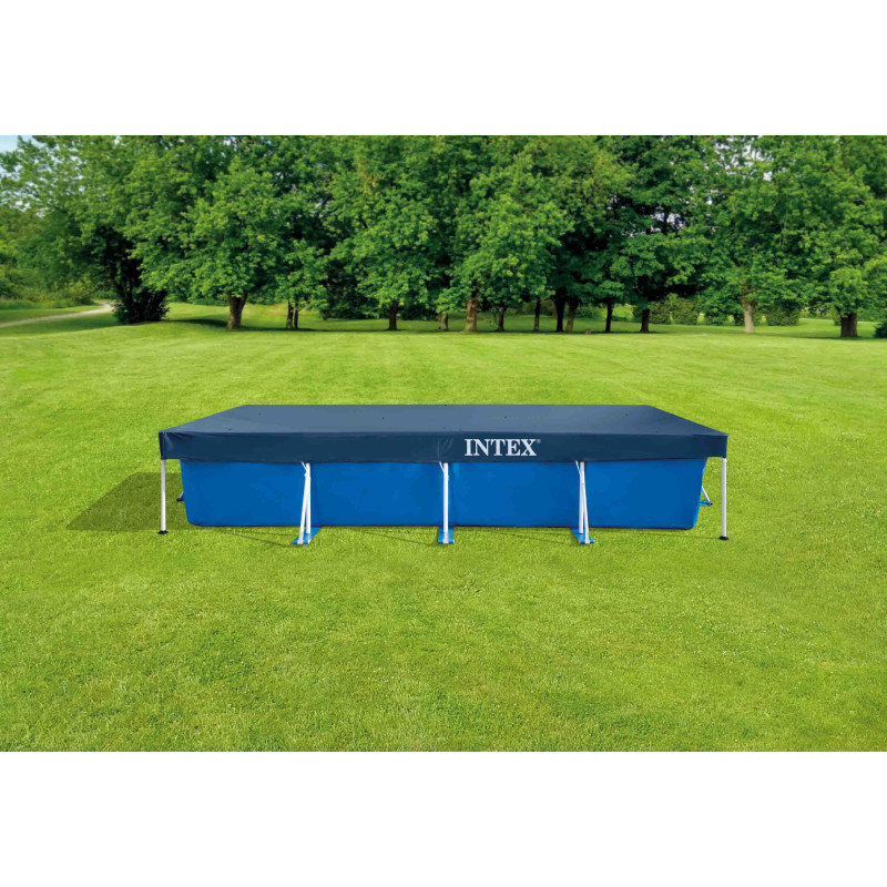 Bâche de protection pour piscine tubulaire de 4,5 x 2,2 m INTEX Bâche de protection pour piscine tubulaire de 4,5 x 2,2 m INTEX