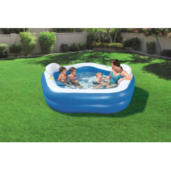 Piscine gonflable Family 2,13 x 2,07 x 0,69 m BESTWAY Piscine gonflable Family 2,13 x 2,07 x 0,69 m BESTWAY