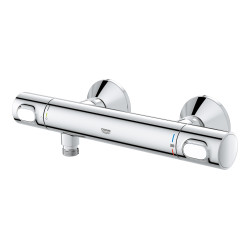 Mitigeur de douche thermostatique Precision Flow chrome GROHE Mitigeur de douche thermostatique Precision Flow chrome GROHE