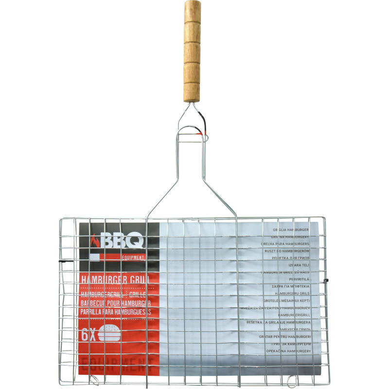 Grille de cuisson pour hamburgers 33 x 20 cm