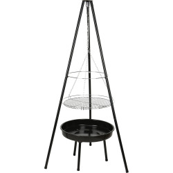 Barbecue avec grille suspendue Ø 52 cm