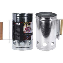 Cheminée d'allumage pour barbecue Ø 16 x 27,5 cm