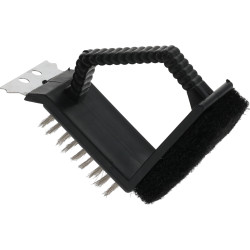 Brosse 3-en-1 pour barbecue