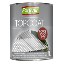 Revêtement pour toiture Top Coat rouge 1 L FOREVER