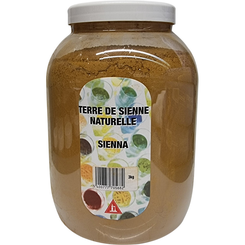 Pigment naturel terre de Sienne naturelle 3 kg FOREVER