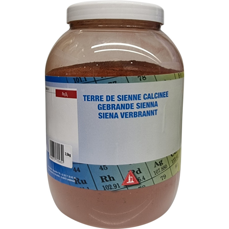 Pigment naturel terre de Sienne calcinée 2,5 kg FOREVER