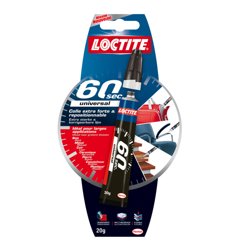 Colle 60 Secondes Universal 20 g LOCTITE