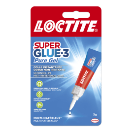 Colle super glue Pure Gel 3 g LOCTITE
