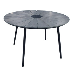 Table de jardin Barbade Ø 120 x 74 cm