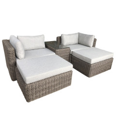 Salon de jardin modulable Caravelle beige