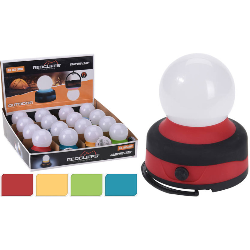 Lampe de camping LED Ø 8 x 9,5 cm