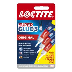 Colle liquide universelle 3 gr 2 + 1 gratuit LOCTITE