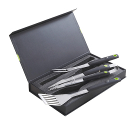 Coffret d'ustensiles pour barbecue 9 pièces COOK'IN GARDEN