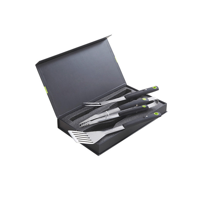 Coffret d'ustensiles pour barbecue 9 pièces COOK'IN GARDEN