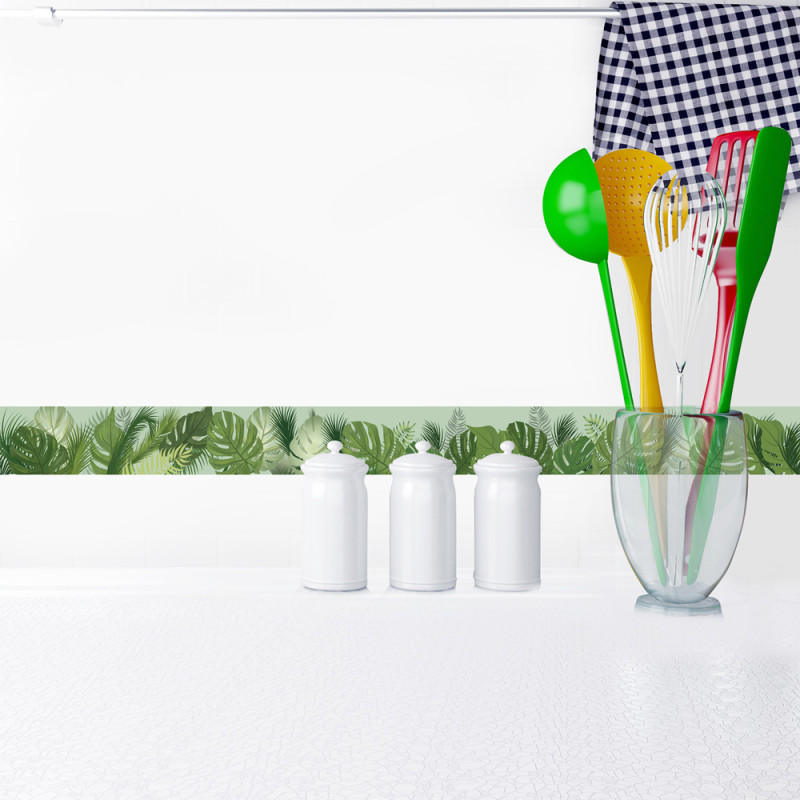 Frise adhésive Amazonia vert 5 x 300 cm Frise adhésive Amazonia vert 5 x 300 cm