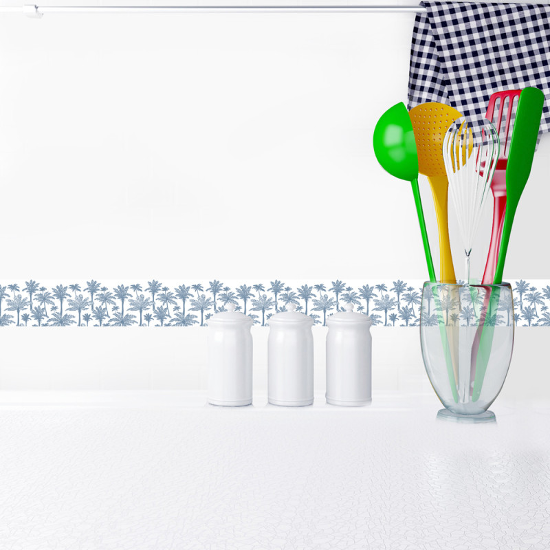 Frise adhésive Bleu Maere 5 x 300 cm Frise adhésive Bleu Maere 5 x 300 cm