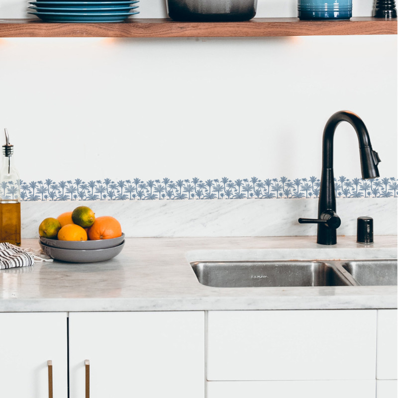 Frise adhésive Bleu Maere 5 x 300 cm Frise adhésive Bleu Maere 5 x 300 cm