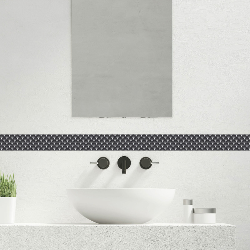 Frise adhésive Arborea noire 5 x 300 cm Frise adhésive Arborea noire 5 x 300 cm