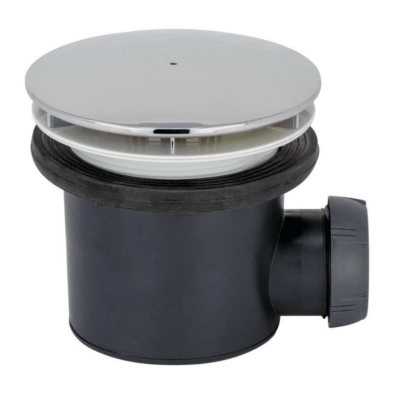 Capot de bonde avec tube garde d'eau, D. 90 mm