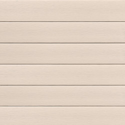 Lambris extérieur blanc en PVC 240 x 18,5 x 0,6 cm 6 pièces DUMACLIN