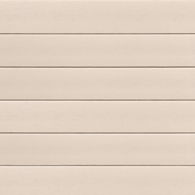 Lambris extérieur blanc en PVC 240 x 18,5 x 0,6 cm 6 pièces DUMACLIN