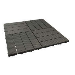 Dalle en bois composite WPC 30 x 30 x 2,2 cm CONFORTEX