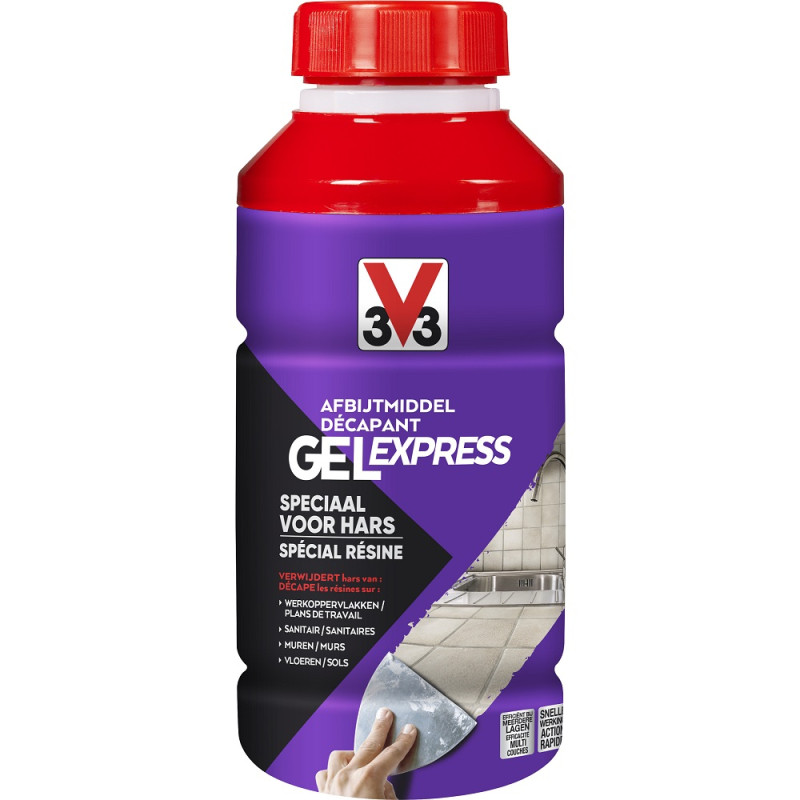 Décapant Gel Express Spécial résine 0,5 L V33