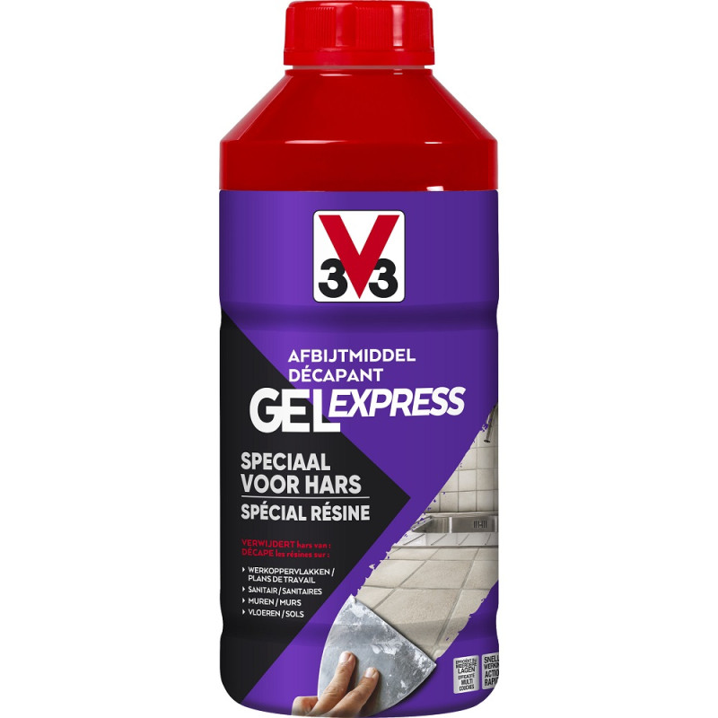 Décapant Gel Express Spécial résine 1 L V33