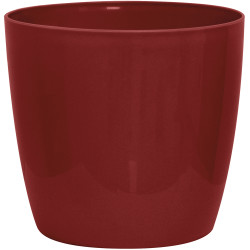 Cache-pot Shiny rouge Ø 11 x 10 cm