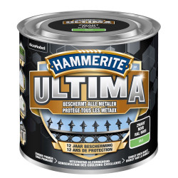 Laque pour métal Ultima noir mat 0,25 L HAMMERITE