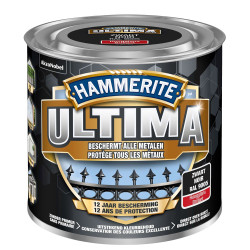 Laque pour métal Ultima noir brillant 0,25 L HAMMERITE