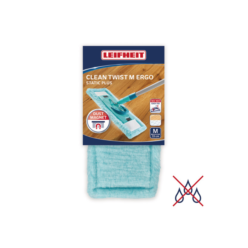 Housse de rechange Clean Twist M Ergo Static Plus LEIFHEIT Housse de rechange Clean Twist M Ergo Static Plus LEIFHEIT