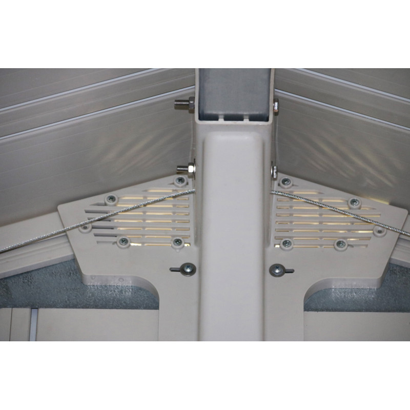 Kit d'ancrage pour abri en PVC GROSFILLEX