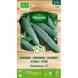 Semences de concombre Marketmore Bio VILMORIN