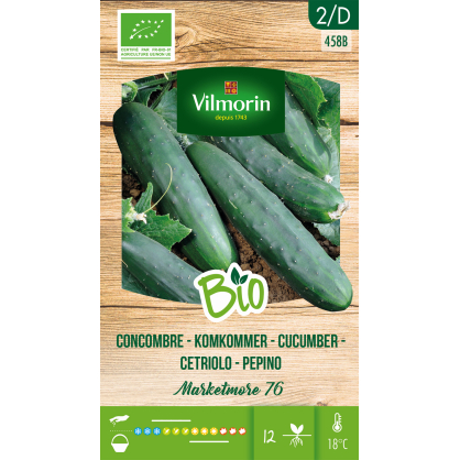 Semences de concombre Marketmore Bio VILMORIN