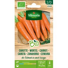 Semences de carotte Colmar Bio VILMORIN