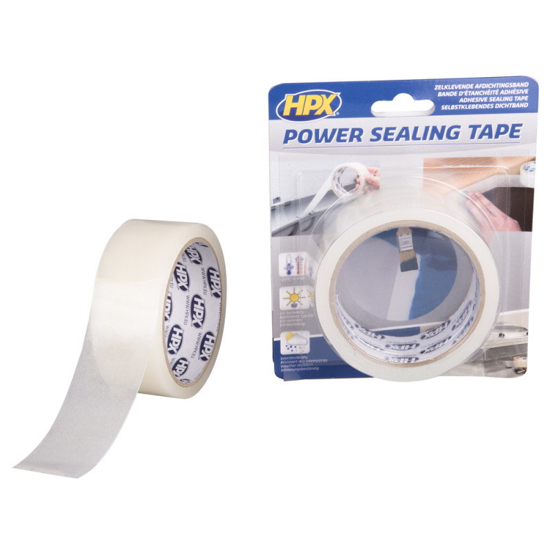 Ruban adhésif Power Sealing semi-transparent 38 mm x 1,5 m HPX