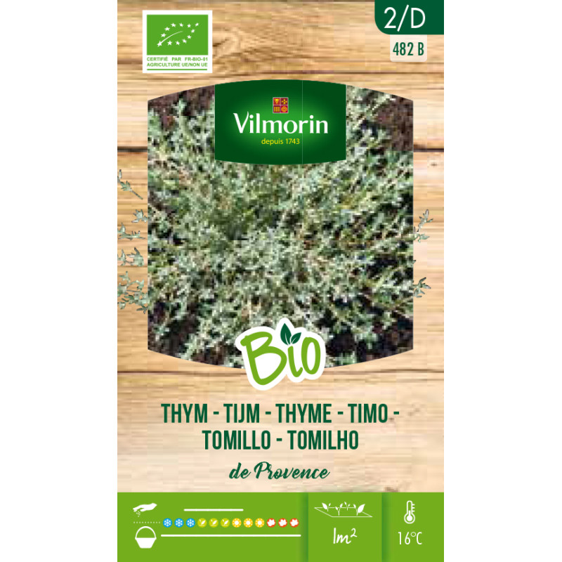 Semences de thym de Provence Bio VILMORIN